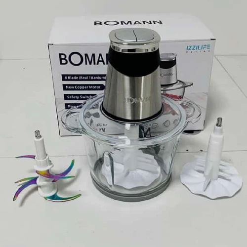 خردکن بومن مدل MVC8003TT ظرفیت ۳ لیتر با ۶ تیغه تیتانیومی