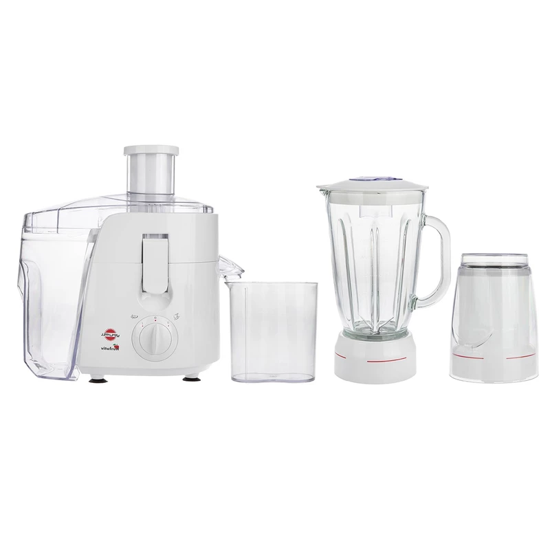 آبميوه گيري سه كاره مدل ویتافروت - Vitafruit با پارچ شیشه ای